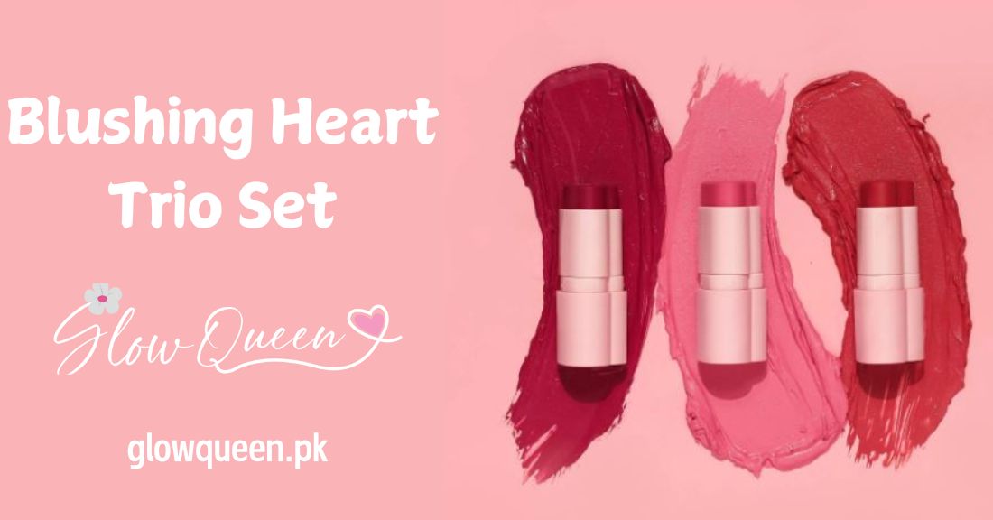 Blushing Heart Trio Set